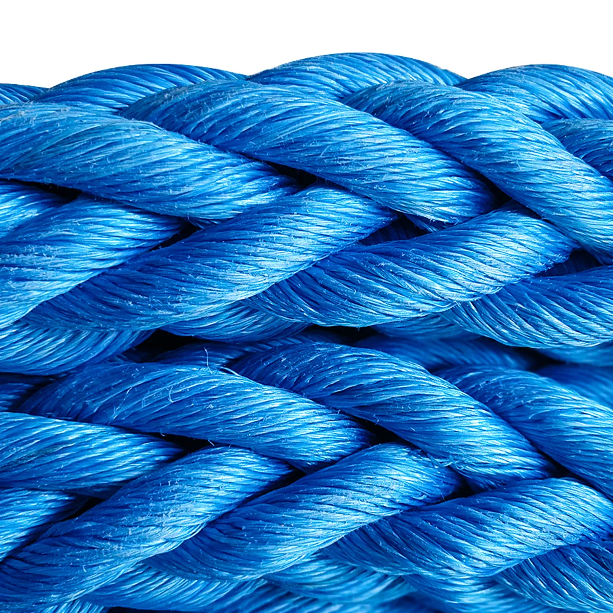 Factory Customize Diameter 8/12 Strands Polypropylene PE PP Polyester Nylon UHMWPE Rope for Ship Towing