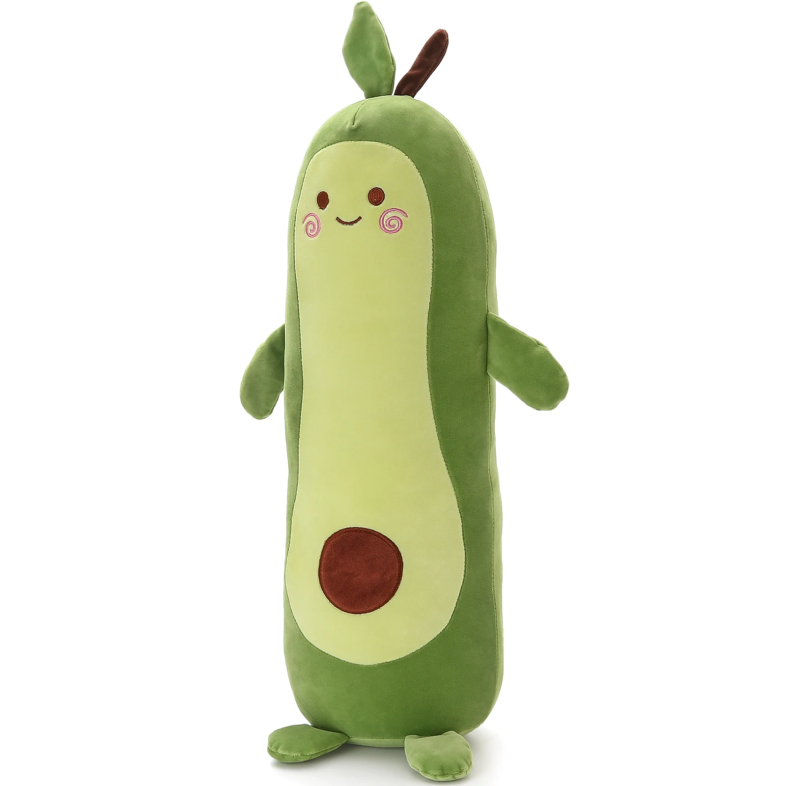 Hot selling avocado pillow fruit plush toy avocado doll cartoon doll stuffed plush shaped soft toy