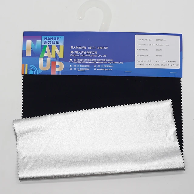 Nylon N66 100% with pu membrane sport woven fabric for sauna suit/sweat clothes/ourdoor wear