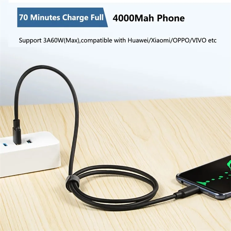 10Gbps USB3.2 to USB Type C SuperSpeed Data Cable for SSD M2 Enclosure NVME M2 3A Fast Charging Type C Cable For Samsung Xiaomi