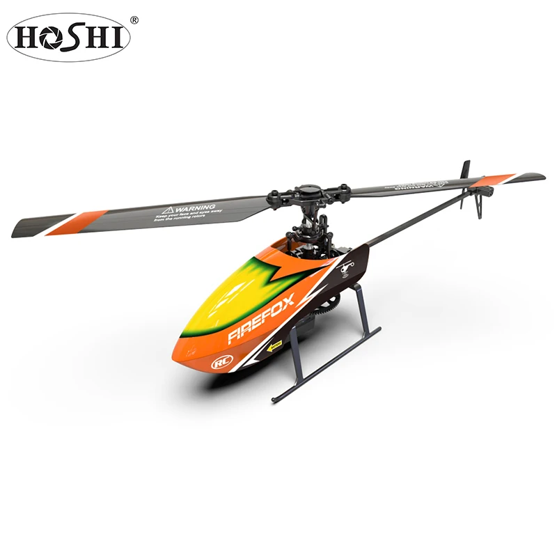 Hoshi Trending C129 Helicopter Four-way Fixed High Way Single Propeller Glider Helicopter 2.4G 6 Axis Gyroscope Model Toys Gift