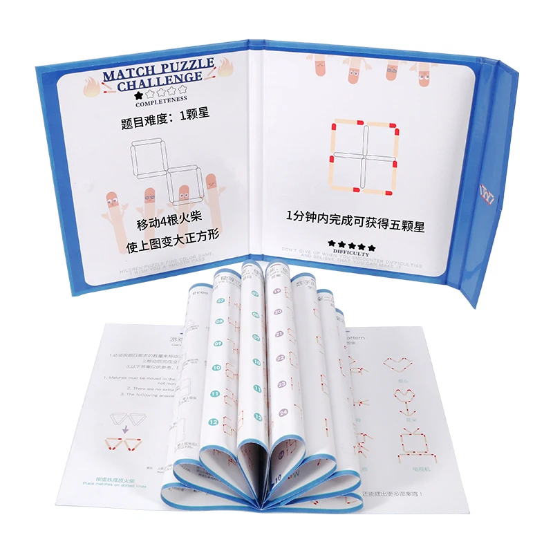 Fast Delivery Children Match Game Logic Problem Solving Magnetic Board Training Thinking Teaching Aid Educational Toys Wooden Ki