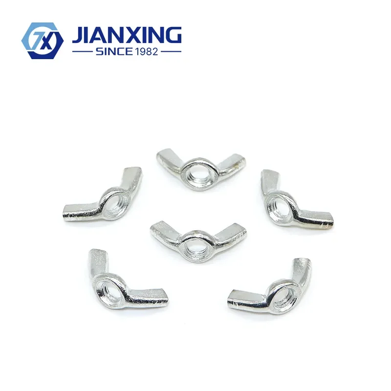 Wholesales Carbon Steel Zinc Plated Galvanized Triangle Butterfly Wing Nut