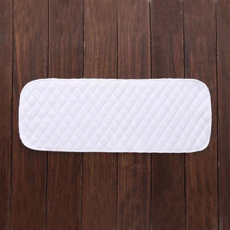 Reusable Baby Diapers Cloth Diaper 3 Layer Insert 100% Cotton Washable Baby Care Eco-friendly Diaper