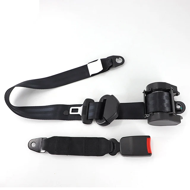 New harness seat belt e-mark ar4m universal 3 point retractable seat belt