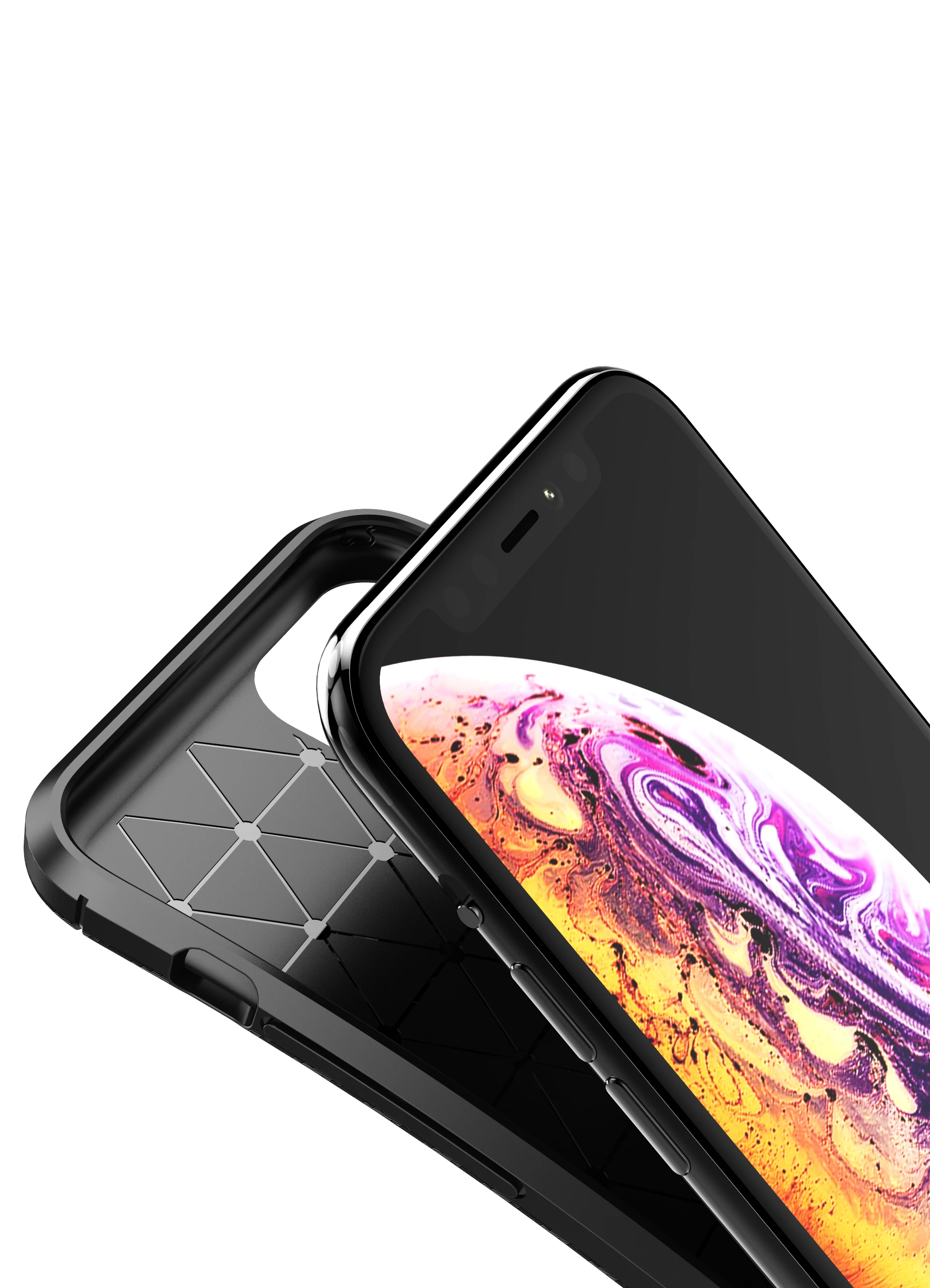 
Slim Light TPU Beetles style Shock-proof Full Body Protection Cover Case for i-P-h-o-n-e 11/11 Pro/11 Pro Max 