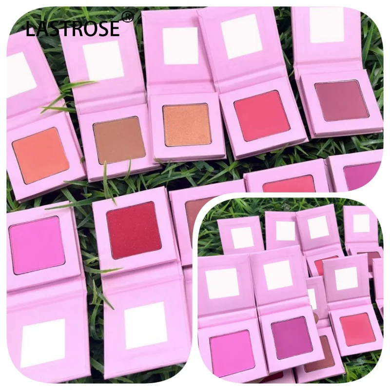 Makeup A Single Pink Blush Plate Easy Color Lasting Color Can Print Logo Blush Tan Red Plate Wholesale 7 Color Blush