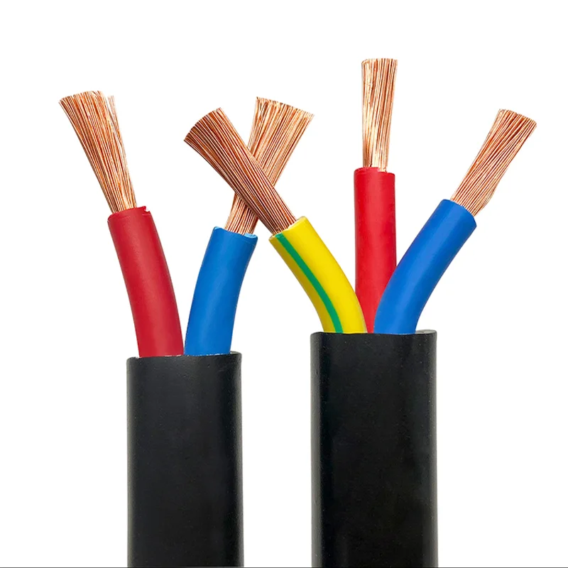 Flexible Sheath Cable Factory Sale Various Widely Used Insulation Twin Core Copper Insulated 5.3 - 15 Mm 0.6- 1.2 Mm Stranded