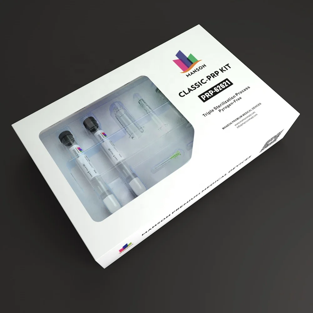 MANSON Best Platelet Rich Plasma 8 ml PRP Tube Kit