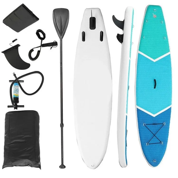 Outdoor Custom Pvc Material Inflatable Surfboard Paddle Board Surf Soft Top