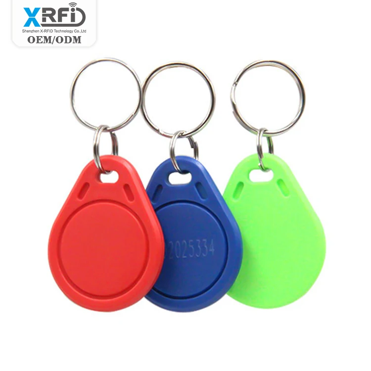ABS03 125KHZ TK4100 keyfob rfid Keytag ABS Nfc Rfid Keytag access control system key Chain Fob Rfid Tag Cost Key Tags