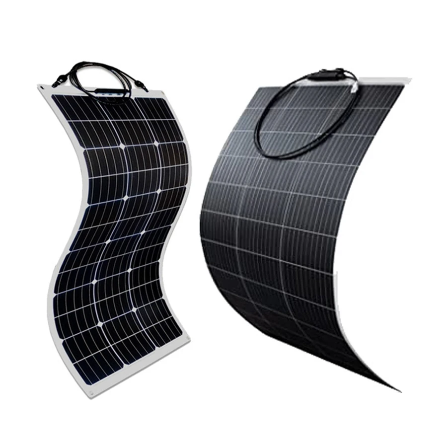 Factory Good Price High Capacity Batteries Solar Panel 200W Flexible Solar Panel For Solar Power System