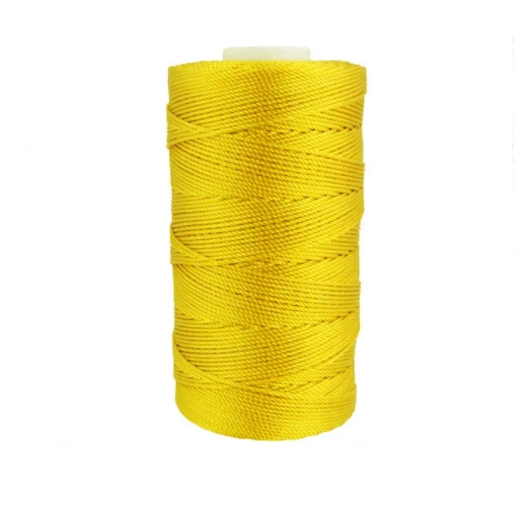 Hot Selling 18 24 36 Ply Customized Size Plastic Rope Twine Packaging Baler Thread Twisted Nylon Twine