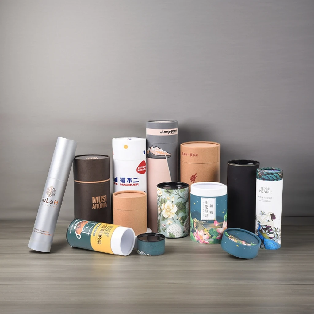 Biodegradable 0.3oz Cardboard Tube For Deodorant Stick Packaging Cosmetic Container