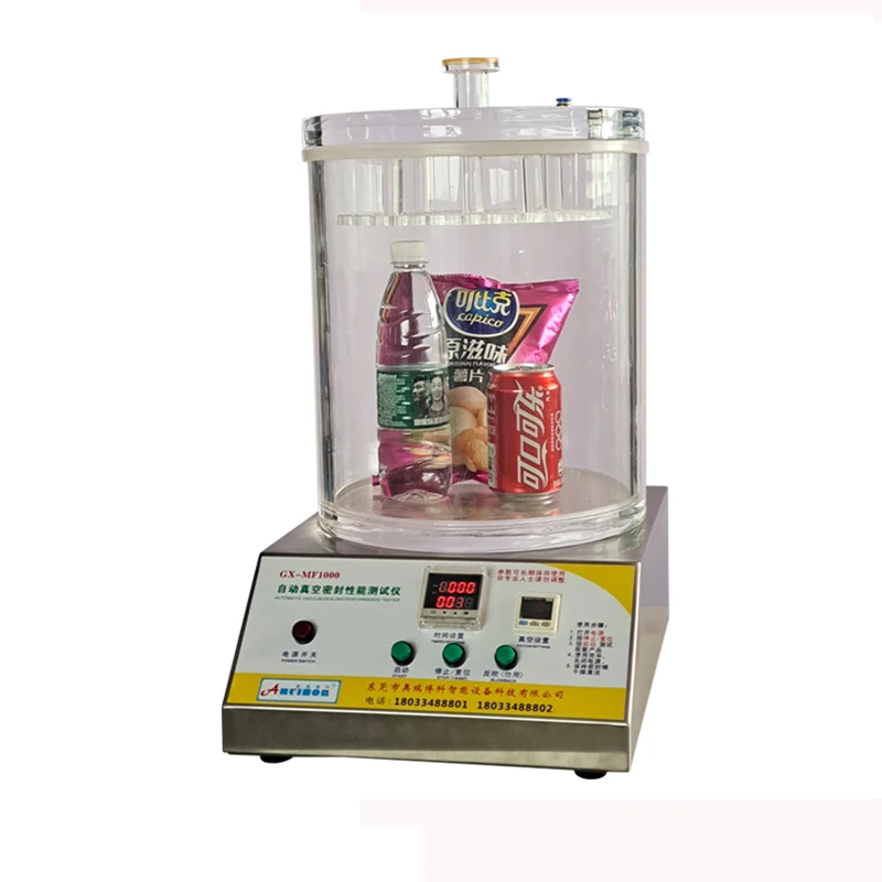 Package Internal Burst Tester Leak And Seal Strength Tester Inner Pressurization Tester For Pack ASTM F2054 Pressure Decay Leak
