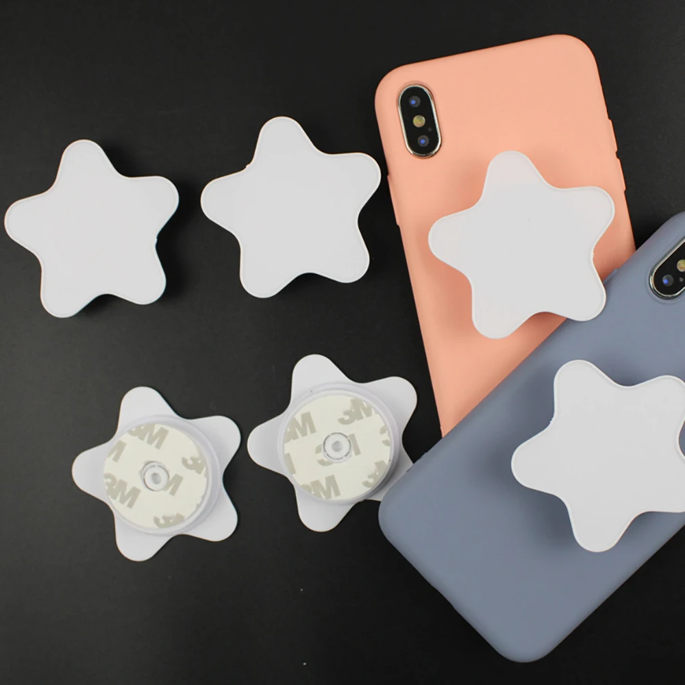 Оптовая продажа Аксессуары для мобильных телефонов с логотипом на заказ пятиконечная звезда держатель телефона подставка сотового