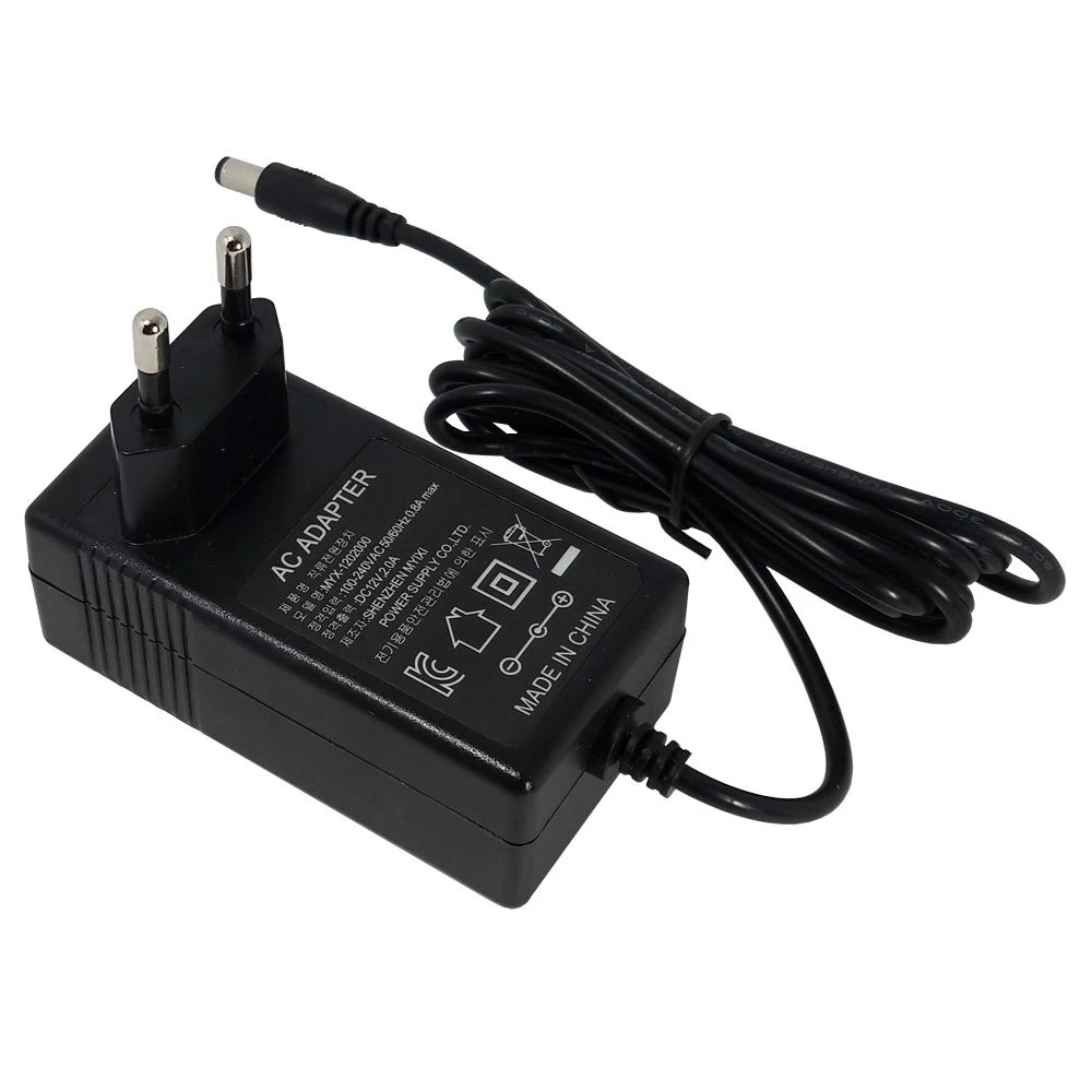 9V 2A Power Adaptor 12volt 2A Ac Dc Wall Mount Adapter 24V Power Supply FCC ROHS CE KC PSE SAA