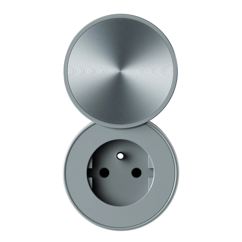 Hot Selling Universal French Office Table Kitchen  Electrical Power Track Socket Outlet Extension Adapter