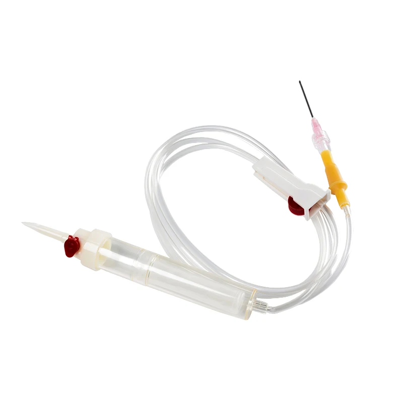 Medical Disposable Blood Administration Set Blood Transfusion Set with Filter