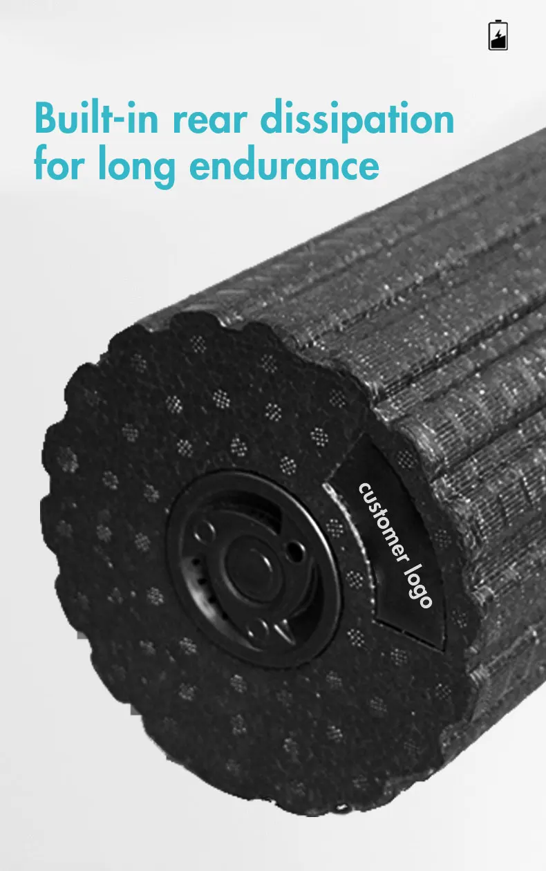 electric exercise vibrating foam massager roller recovery muscle physical deep tissue massage foam roller