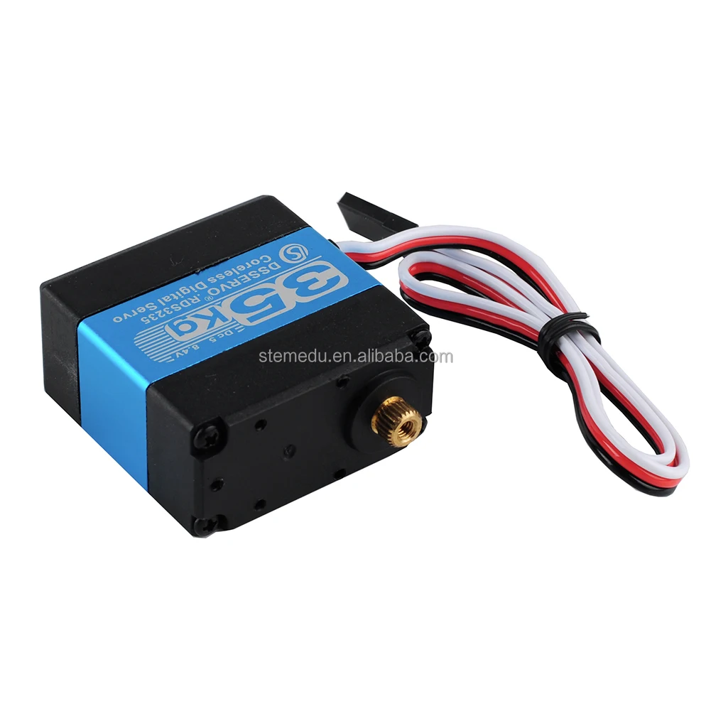 Stainless Steel Gear 35kg Coreless Servo Metal Case Standard Dual Shafts Axis Digital Servo RDS3235MG for Arduino Robot Servo Ro