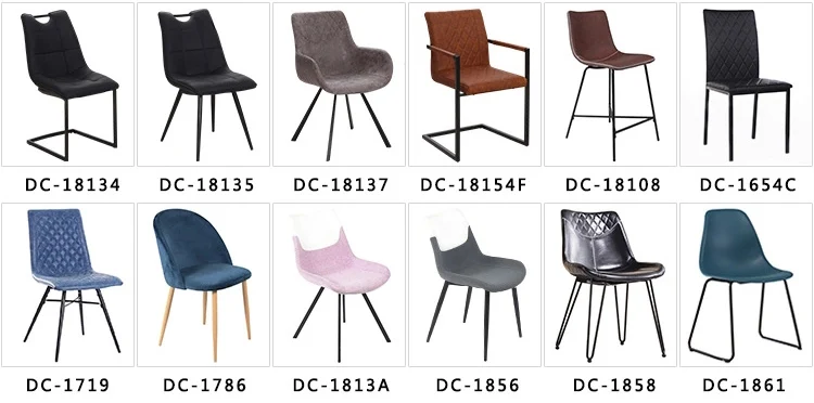 Free Sample Dining Room Black Modern Hotel Fabric Living Lobby 2020 Upholstered Blue Tufted Velvet Chair With Acrylic Legs