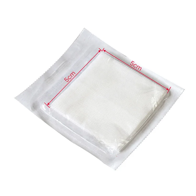 Sterilized Medical Absorbent Gauze Swab with Radiopaque Thread