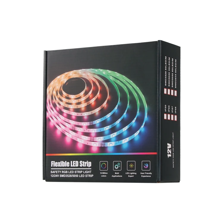 Умный свет полосы с дистанционным управлением 5 10 м умная цветная (RGB) rgbic красочные Luces умные светодиодные полосы света с пультом дистанционного управления