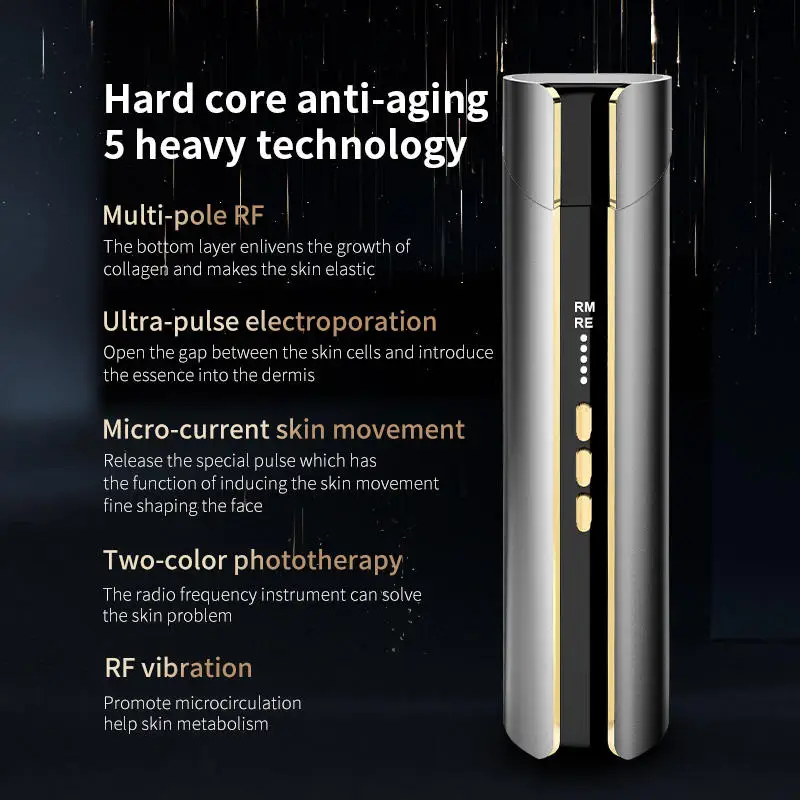 Portable Remove Wrinkle Facial Face Lifting Device Rf Radio Frequency Skin Tightening Machine For Home Use