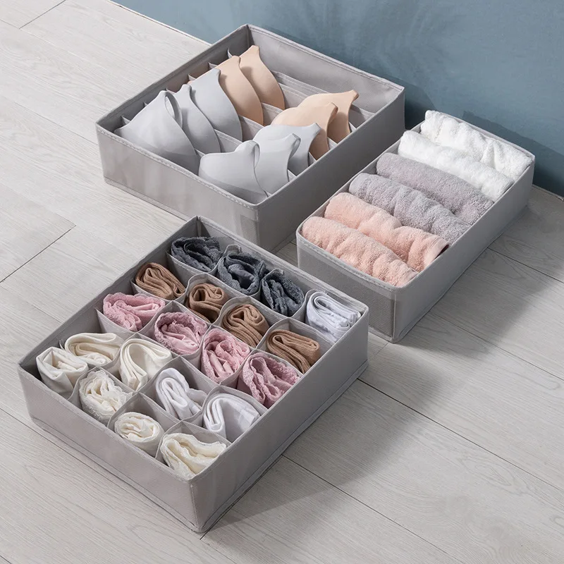 sock underwear organizer dividers drawer organizers foldable closet clothing storage bags bras ties socks