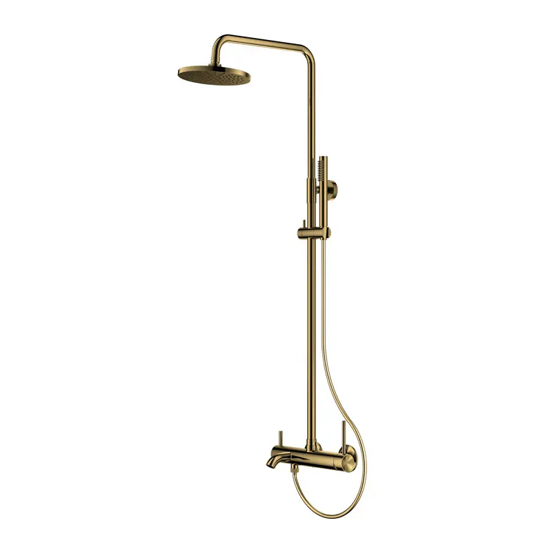 Watermark shower system shower faucet wall mounted dual handle bathroom rain shower set