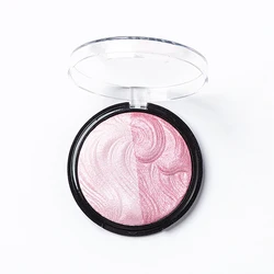 2 colors Baked Powder High Pigment  Glitter Private Label Highlight Blush Bronzer Powder