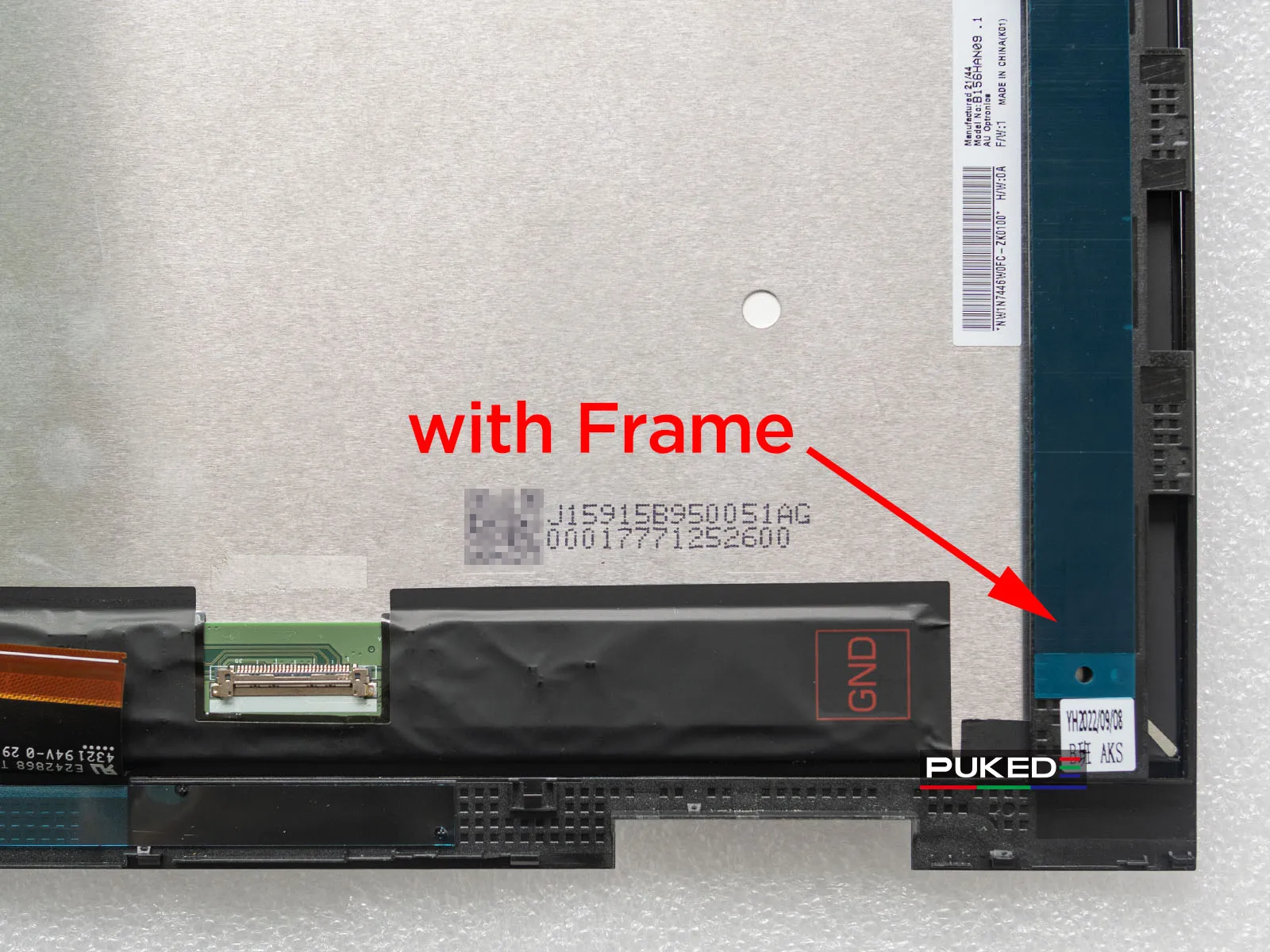 FHD LCD Screen Touch Assembly for HP ENVY X360 15-EW 15T-EW 15-EY 15Z-EY 15-ew0006TX 15-ew0023TU 15-ew0051TU Display N09664-001