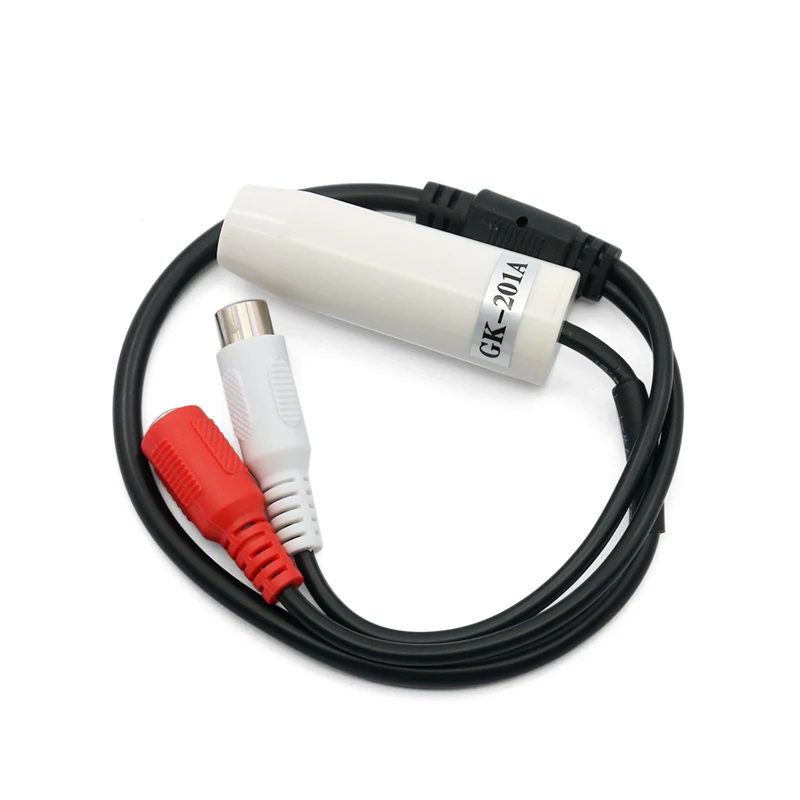 GK-201A High-fidelity,High sensitivity CCTV audio noise reduction cctv microphone with 2 years warranty for Monitoring equipment
