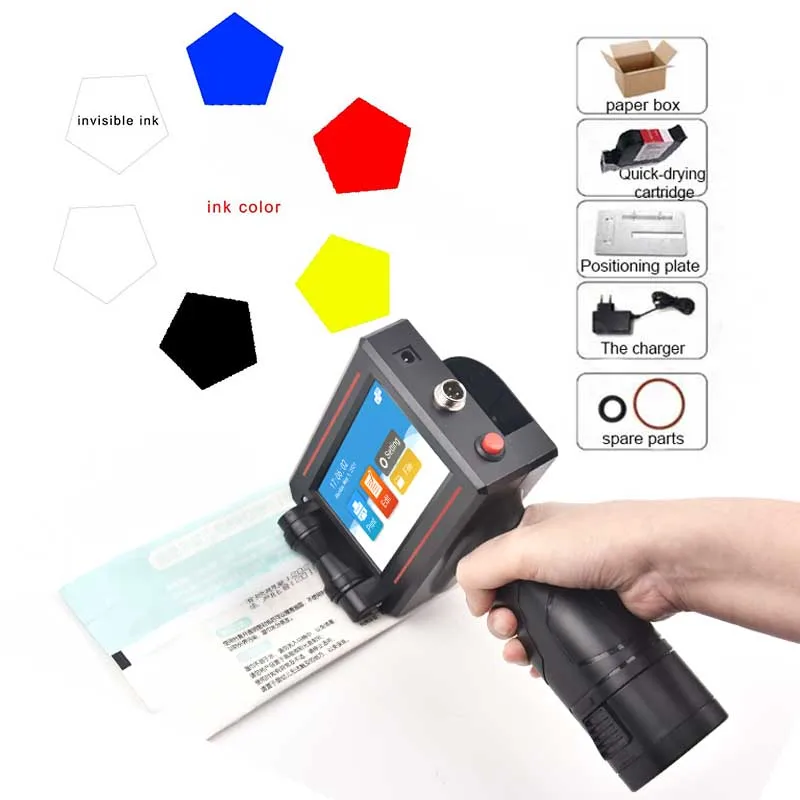 New Product printer Hand Held Small Portable Codex Batch Date Logo Machine Inkjet Printers Provided Inkjet Printer for Paper