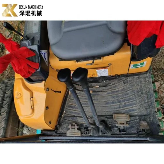 Mini Diesel Digger With Rubber Track Used 1.5 Ton Kubota U15 Excavator U-15