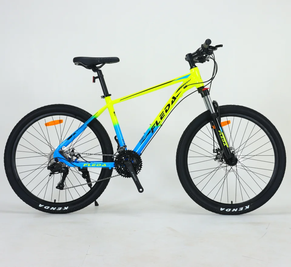 Wholesale custom logo aluminum frame 26-inch 27-speed bike kenda tires aluminum crank and sprocket 9 flywheel mountain bikes