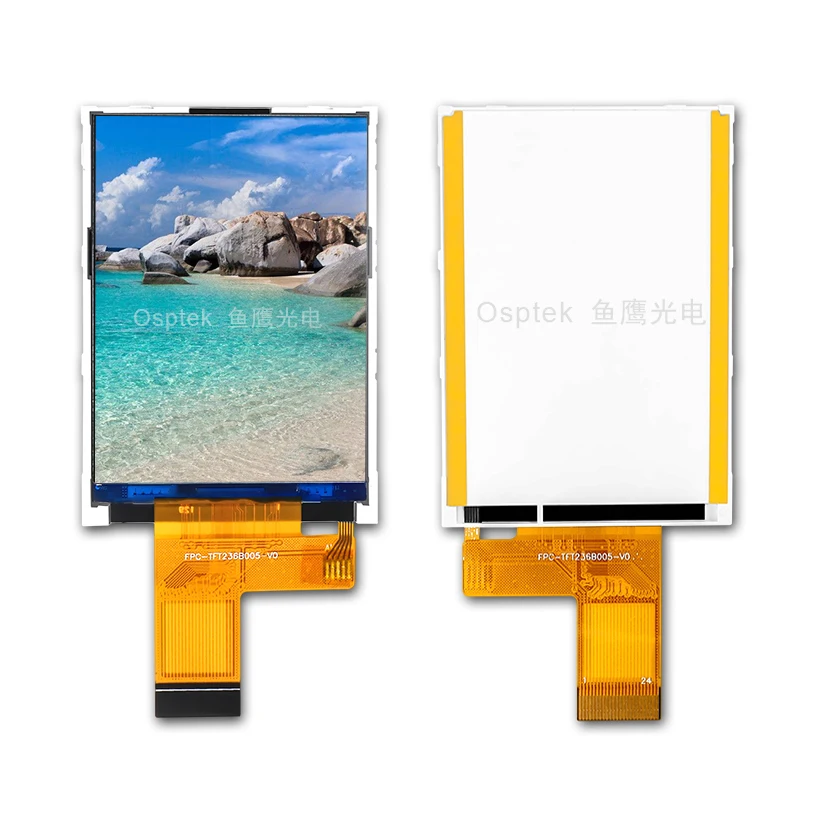 2.36 inch 2.4 inch mcu Interface IPS panel 128x160 cog lcd display module