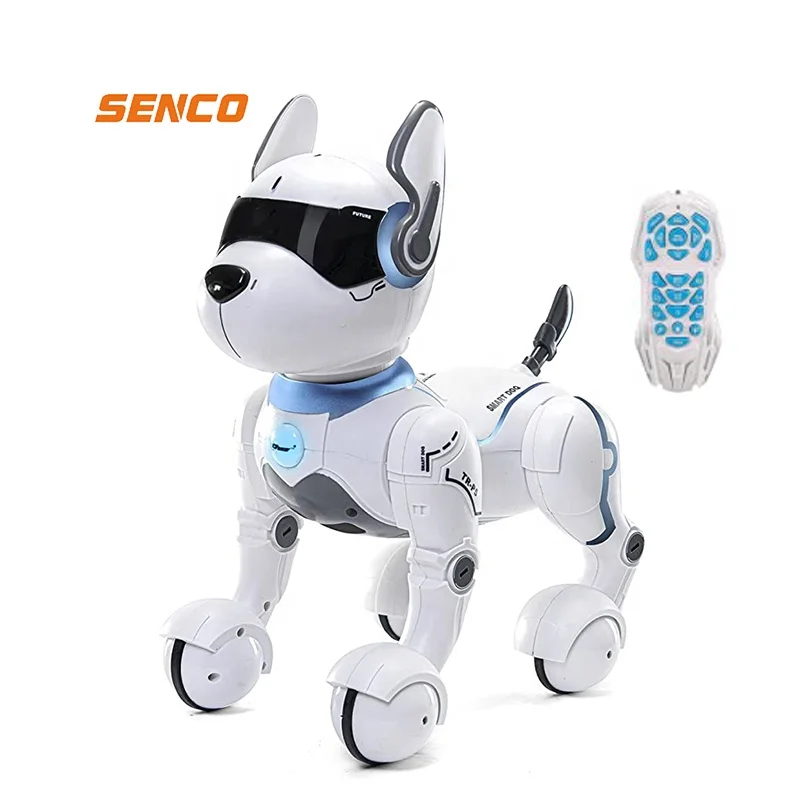 electronic interactive intelligent robot dog toys remote control dog toy robot puppy battery operated rc dog robot toy