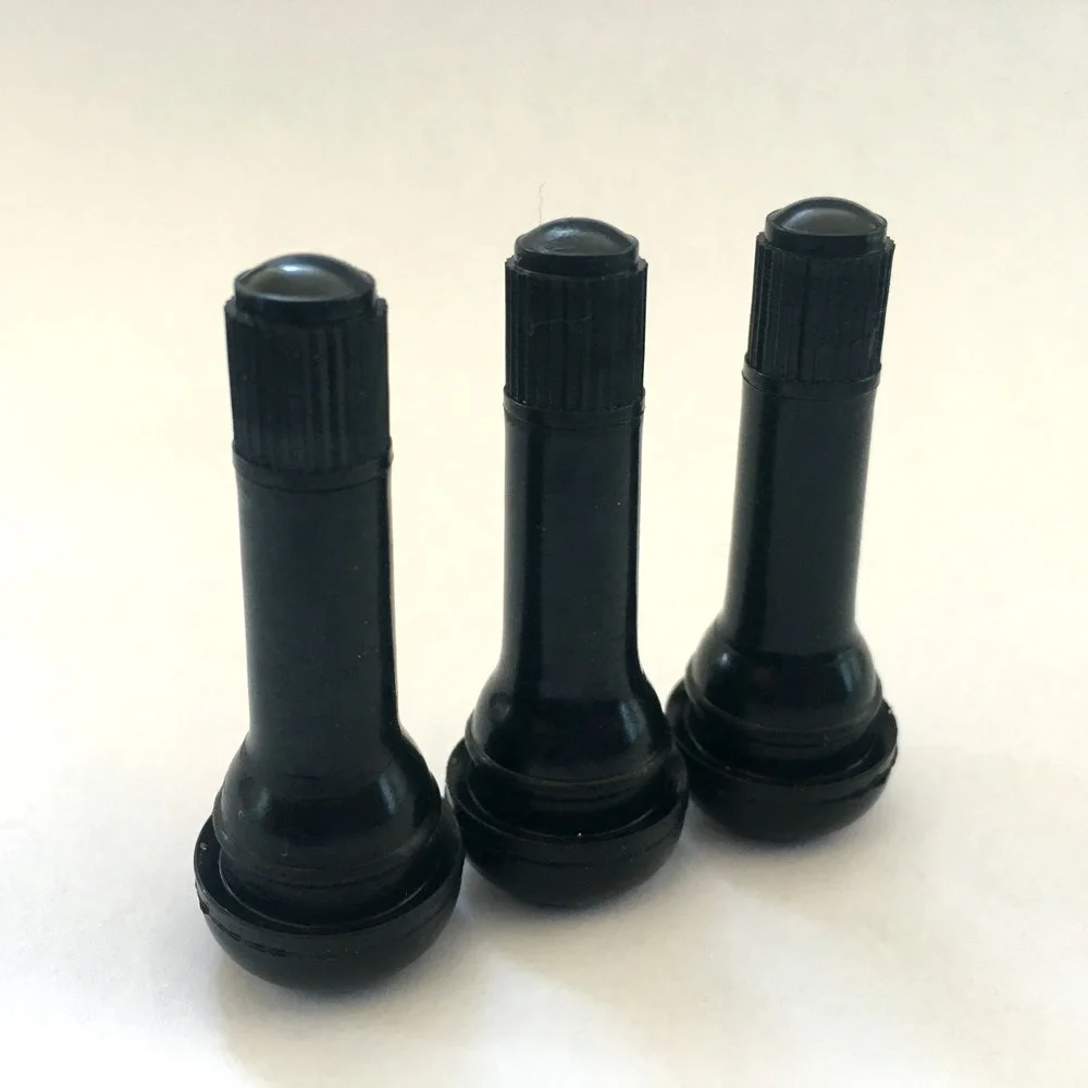 Tubeless snap-in Car Valve TR414  natural rubber A class