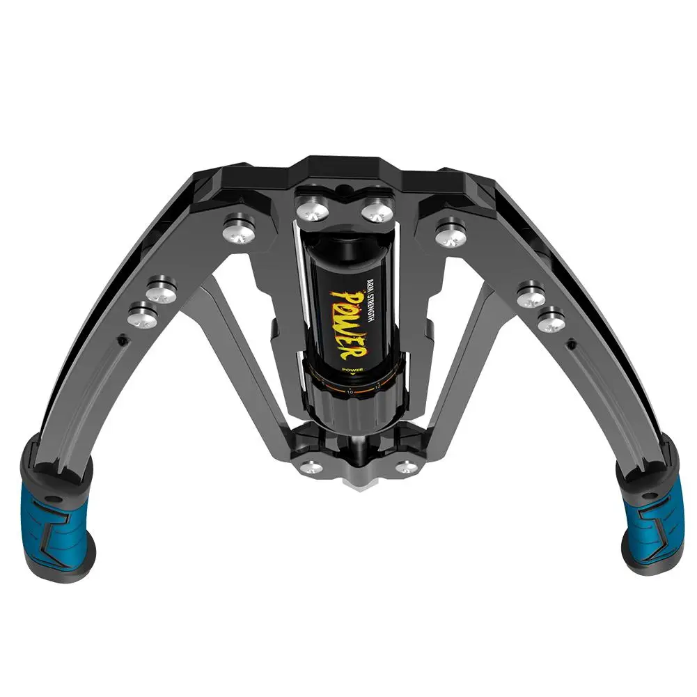 
Factory price arm exerciser adjustable double spring grip strength black steel shaper hydrolic power twister 