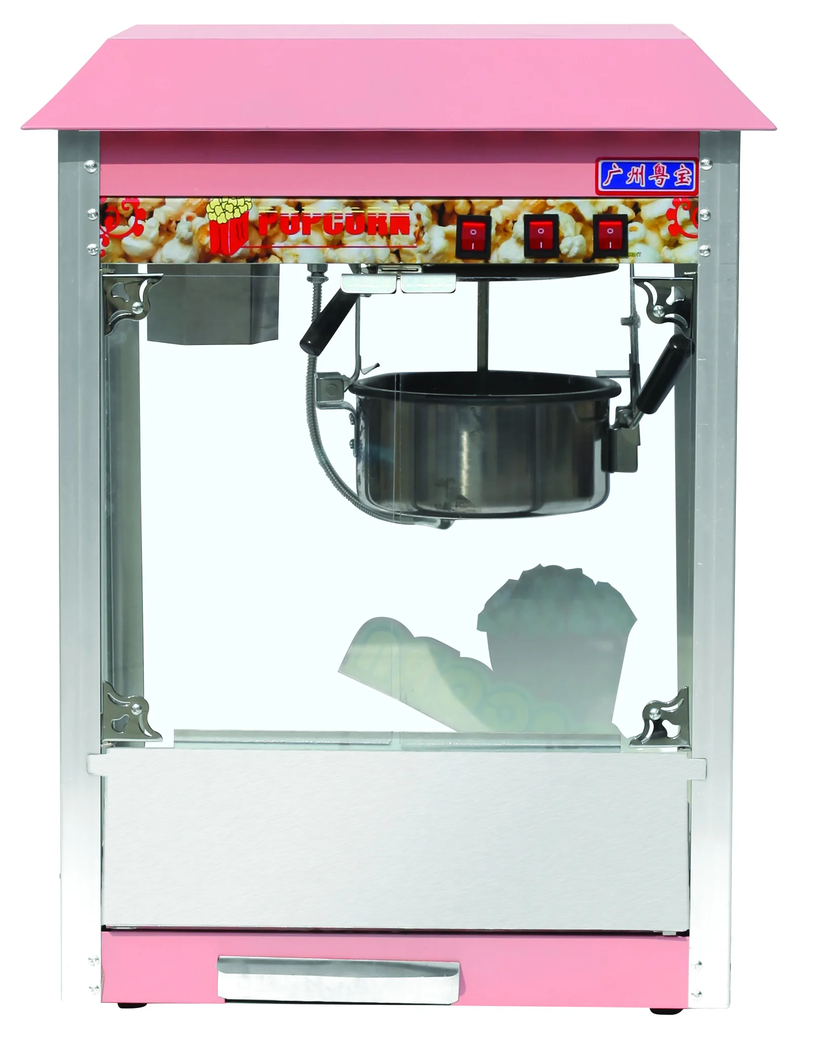 Commercial Electric Cheap Popcorn Machine With Capacity 8 Oz pop Corn Maker