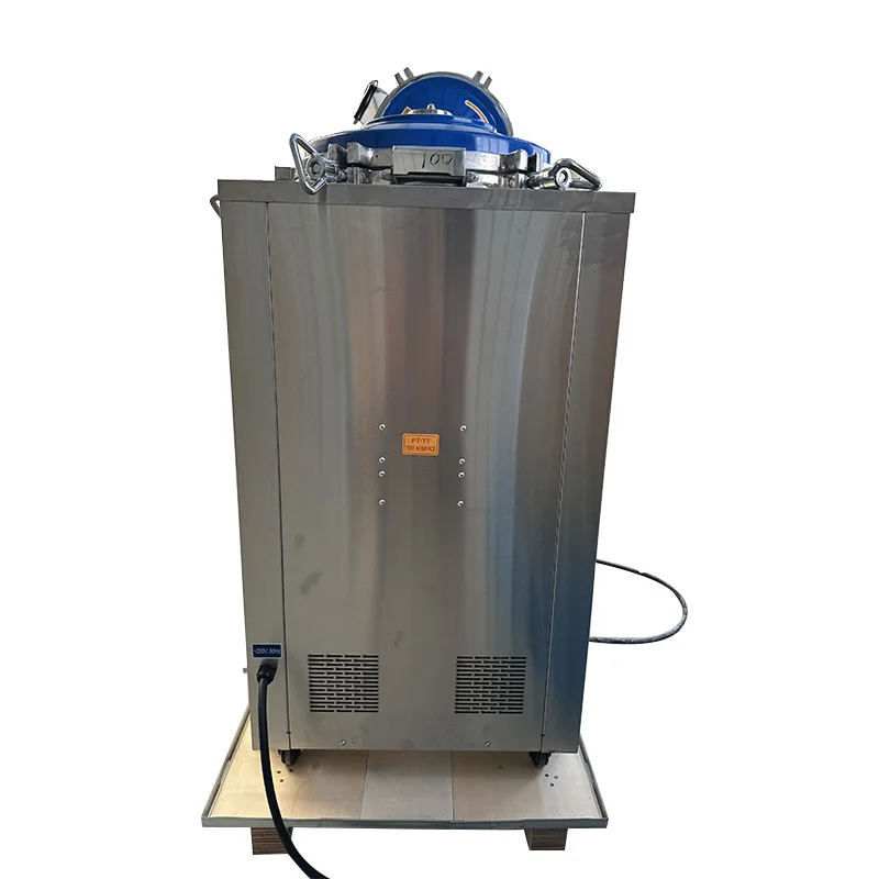 Professional manufacturer vertical high pressure steam sterilizer autoclave lab instrument vertical autoclave