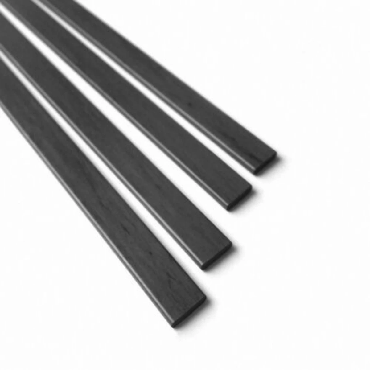 High Quality OEM Custom Pultruded Carbon Fiber Strip Bars 2x10mm,1100mm Length for Reinforcement