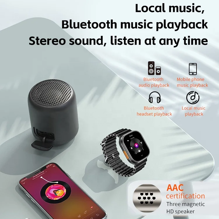 WS83 MAX Ultra 49mm BT Music Recording Smartwatch Series 8 Waterproof Smart Watch Reloj inteligente Series 8 Ultra Smartwatch