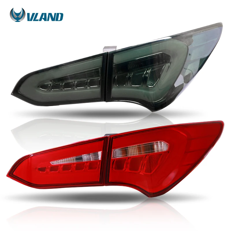 Vland Factory Car Parts LED Tail Lights For IX45 Santa Fe 2013 2015 2016 2017 2018 2019 LED Real Lamp Plug And Play