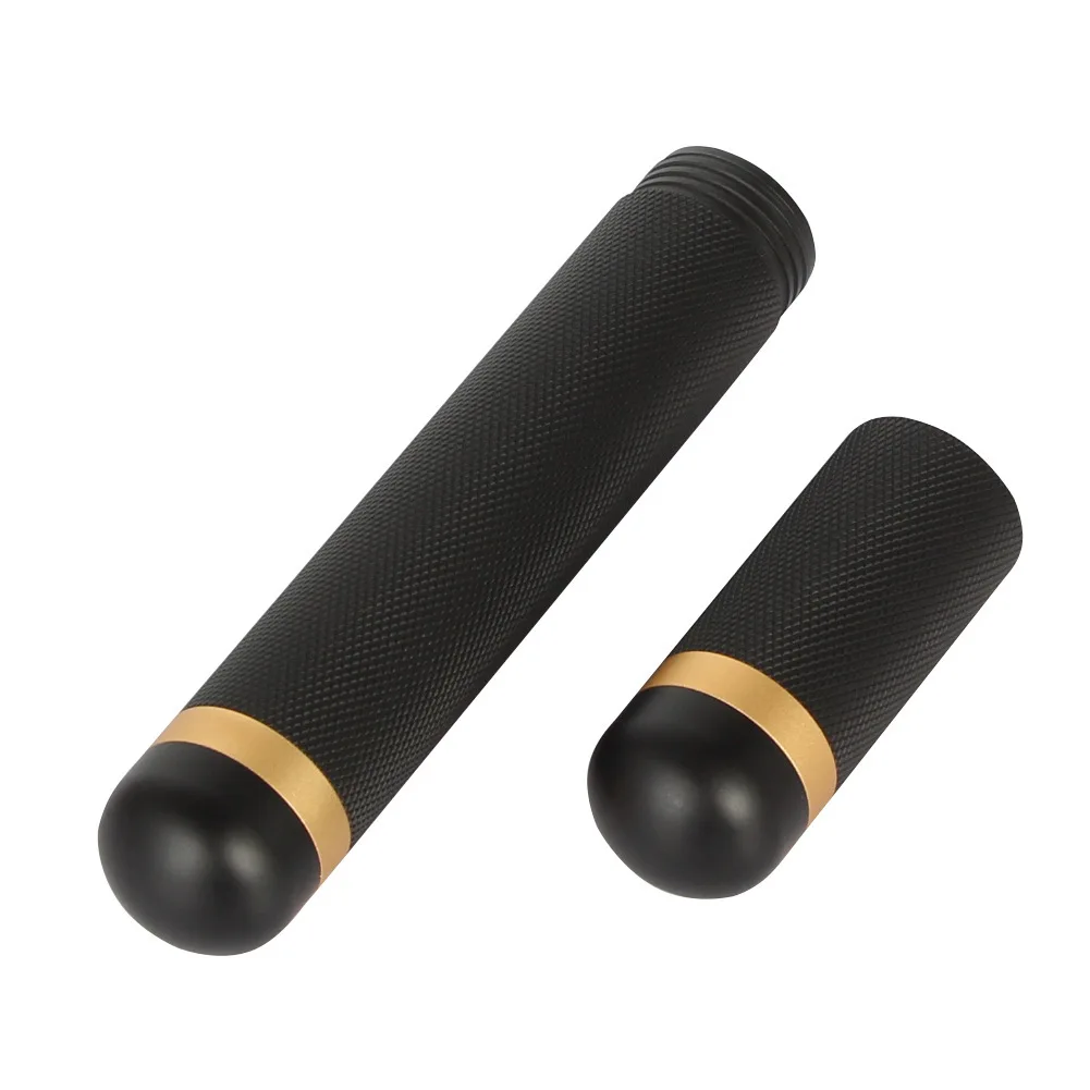 Travel Cigar Tube Single Luxury Aluminum Humidor Portable Cigar Humidor