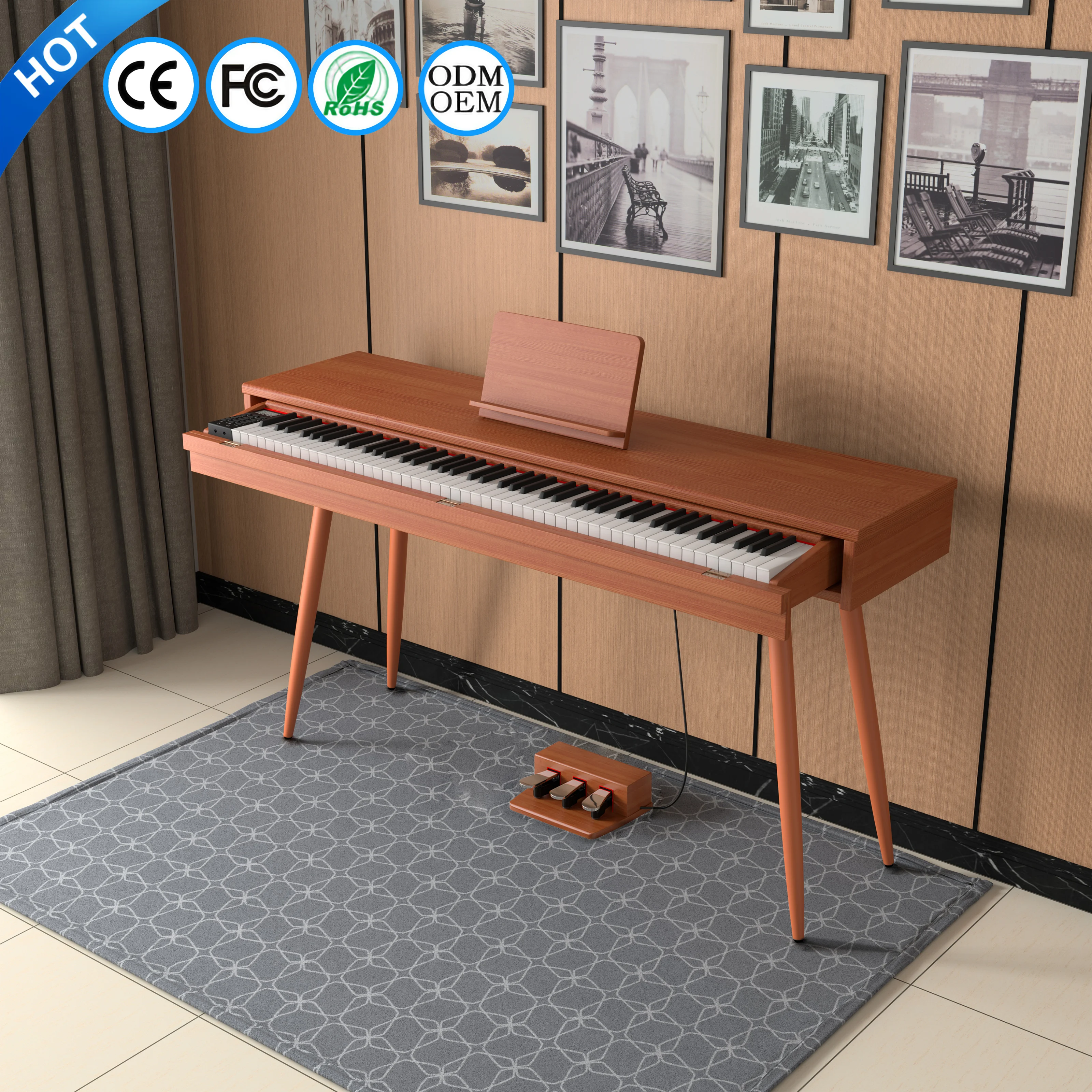 BLANTH Drawer piano Profecional Keyboard Piano Electrico Upright Piano Professionnel