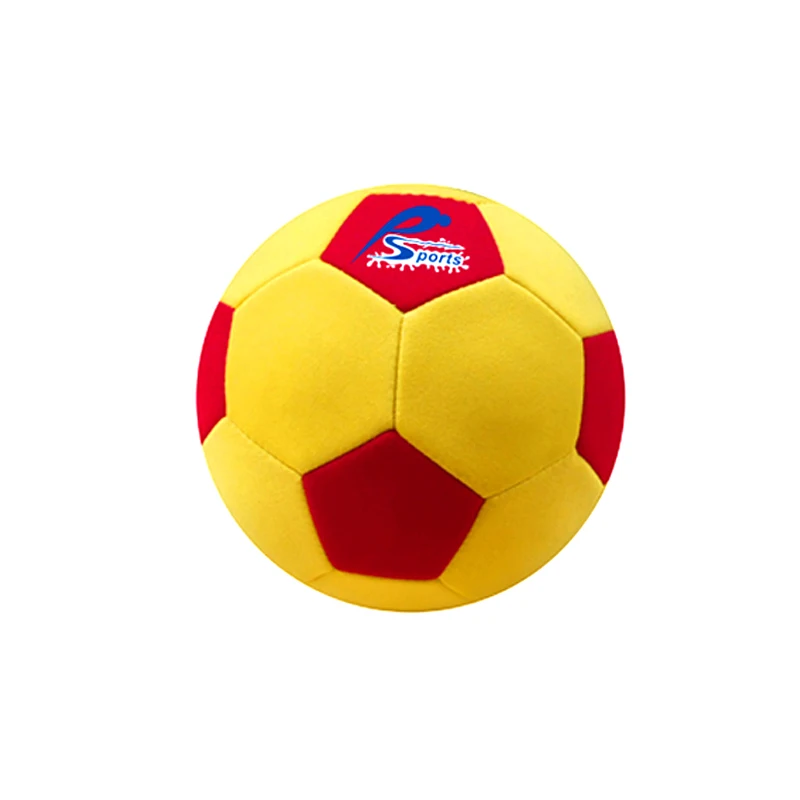 Summer Time Beach ball Game Soft Cloth Neoprene Soccer Ball