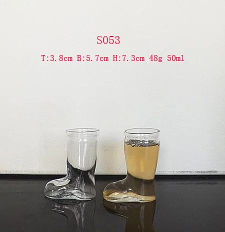 20ml, 30ml, 500ml 800ml, 1000ml,1200ml, 2000ml, 2500ml, 3000ml DAS boot shaped shot Beer Glasses mug